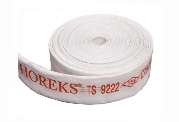 3” - 75 mm İçi Kauçuk Yangın Hortumu-Beyaz